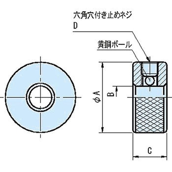 SD-R スチール製スイッチドッグ(円板型) イマオコーポレーション