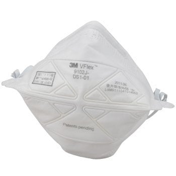 使い捨て式防じんマスク VFlex 9102J-DS1 3M(スリーエム)