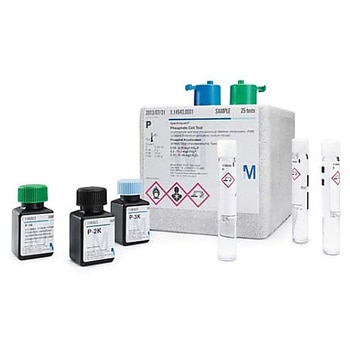 スペクトロクァント (R) 塩素 セル テスト 遊離塩素用 測定原理： 測光分析 0.03-6.00mg/L Cl2 100595 200Tests Merck(メルクミリポア)