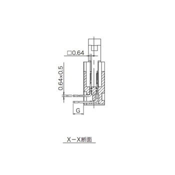 FRC5シリーズ ヘッダコネクタ ライトアングルタイプ フジクラ(旧DDK/第一電子工業)