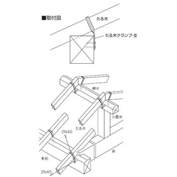 たる木クランプⅡ BXカネシン