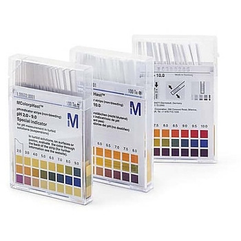 pHインジケーターストリップ pH2.0-9.0 ノンブリーディング 個別包装、カラースケールなし MColorpHast TM 109450 1000Strips Merck(メルクミリポア)