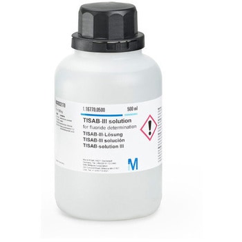 TISAB-Ⅲ溶液 フッ化物測定用 116770 500ML Merck(メルクミリポア)