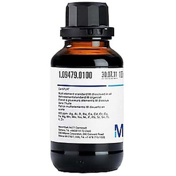 インジウム 標準溶液 NISTのSRMにトレーサブル， [ NO3 3 in HNO3 0.5 mol/l]， 1000mg/L In サーティピュア (R) 119504 100ML Merck(メルクミリポア)