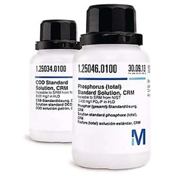 COD 標準溶液， CRM NISTのSRMにトレーサブル 400mg/L in H2O 125031 100ML Merck(メルクミリポア)