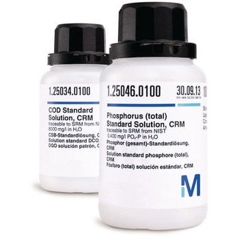 全リン 標準溶液， CRM NISTのSRMにトレーサブル 75.0mg/L PO4-P in H2O 125049 100ML - Merck(メルクミリポア)