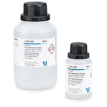 モリブデン 標準溶液 NISTのSRMにトレーサブル， [ NH4 6Mo7O24 in H2O]， 1000 mg/I Mo CertiPUR (R) 170227 100ML Merck(メルクミリポア)