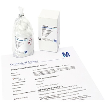 モリブデン ICP標準溶液 NISTのSRMにトレーサブル， [ NH4 6Mo7O24 in H2O]， 1000mg/L Mo サーティピュア (R) 170334 100ML Merck(メルクミリポア)