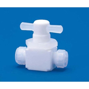 PTFE2方パネル付バルブ圧入型 F-2015シリーズ フロン工業