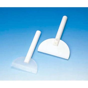 PTFE/CTFEヘラ 半月型 F-5034シリーズ フロン工業 ヘラ/軟膏ヘラ PTFE/CTFEヘラ 半月型 F-5034シリーズ フロン工業 ヘラ/軟膏ヘラ