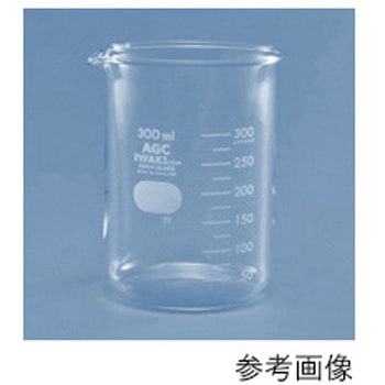 ビーカー 硼珪酸ガラス 1000BKシリーズ IWAKI(AGCテクノグラス)