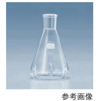 バッフル付三角フラスコ IWAKI(AGCテクノグラス)