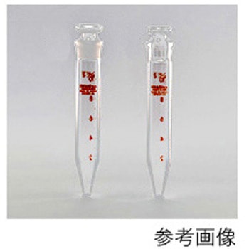 遠心沈澱管 円錐 共栓付 - IWAKI(AGCテクノグラス)