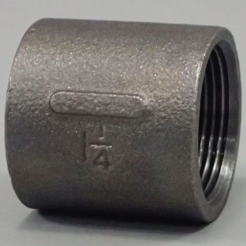 ソケット 可鍛鋳鉄製管継手 (黒) 吉年