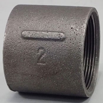 ソケット 可鍛鋳鉄製管継手 (黒) 吉年