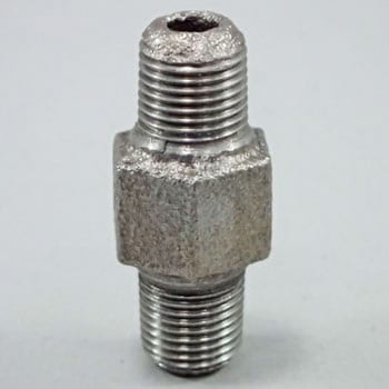 ニップル 可鍛鋳鉄製管継手 (黒) 吉年