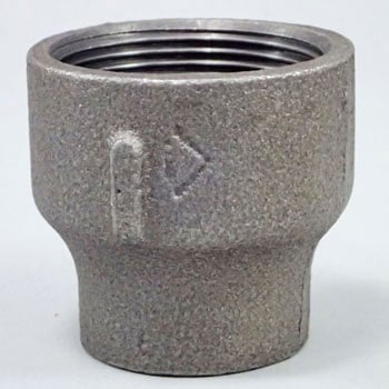 径違いソケット 可鍛鋳鉄製管継手(黒) 吉年