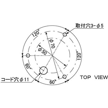 LED回転灯Φ118/ニコフラッシュ 日恵製作所