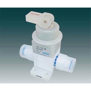 フッ素樹脂ダイアフラムバルブ 手動トグル式 PTFE STP2シリーズ フロンケミカル