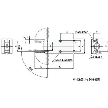 エアハンドNHBDSシリーズ(スイングタイプ複動形、180°開仕様) コガネイ