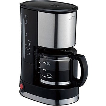Crossline ドリップ式コーヒーメーカー Siroca コーヒーメーカー マシン 通販モノタロウ Scm 401