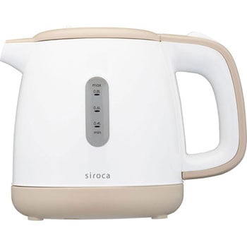 電気ケトル(湯こぼれ防止付き) siroca