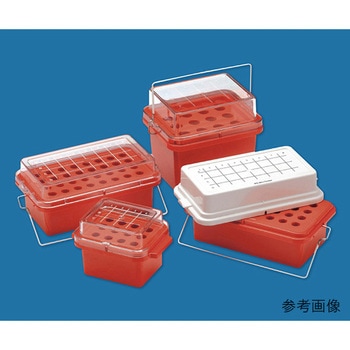 クライオチルゲル入り蓋付0℃ミニクーラー PC製 1.5mL用 32本 TARSONS