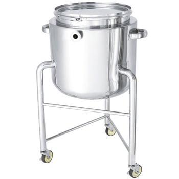 鏡板型耐圧ジャケットステンレス密閉容器 バンド式 脚付 DT-CTL-TJ-Lシリーズ MONOVATE(日東金属工業)