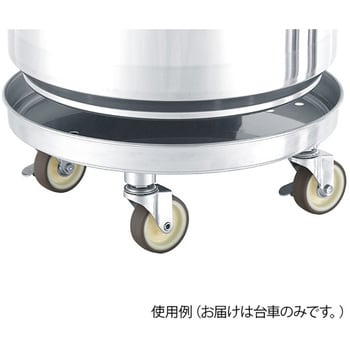 STA容器用台車 SUSウレタン車 KMS-STAシリーズ 日東金属工業 ドラム缶
