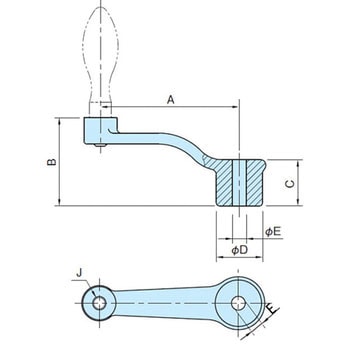 SC・OC ストレートクランク、オフセットクランク イマオコーポレーション