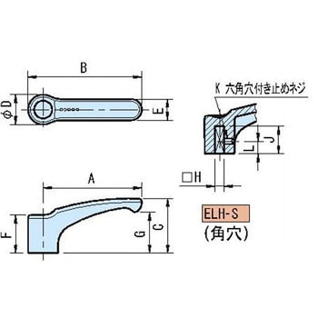 ELH エルゴレバーハンドル イマオコーポレーション