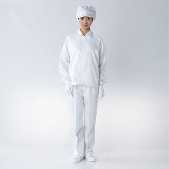 防塵上着 白 FH249C-01 東洋リントフリー