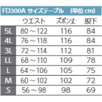 防塵パンツ 青 FD300A-02 東洋リントフリー