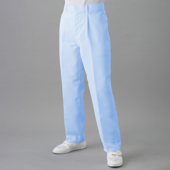 クリーンパンツ 青 JA350A-02 東洋リントフリー