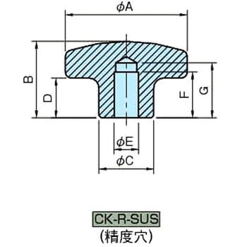 CK-SUS ステンレスクロスノブ イマオコーポレーション