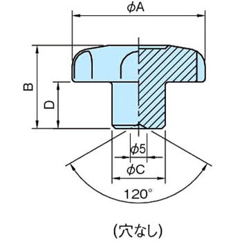 HK63-SUS HK-SUS ハンドノブ(SUS製) 1個 イマオコーポレーション