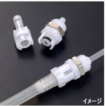 POMチューブカップリング メス バルブ有 LT1ASV2シリーズ アイシス