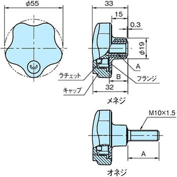 STK-LK スターノブ(キー仕様) イマオコーポレーション