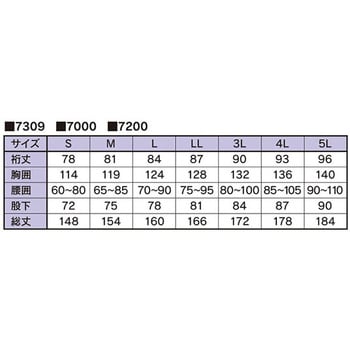 クリーンスーツ 7309 ホワイト - MCC(MaxClean)