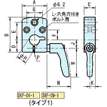 SKP クランププレート イマオコーポレーション