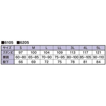 クリーンパンツ ブルー 6205/Bシリーズ MCC(MaxClean)