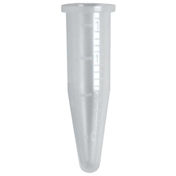QSP マイクロチューブ 1.5mL 目盛付 キャップなし 40.2mm バルク 1000本入 クリアー QSP