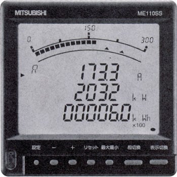 電子式指示計器 マルチ指示計器 ME110SSRシリーズ 三菱電機
