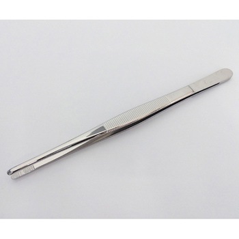 NICKELPLATED ピンセット ストレート型 ID-73 Ideal-Tek