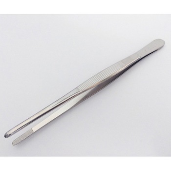 NICKELPLATED ピンセット ストレート型 ID-73 Ideal-Tek