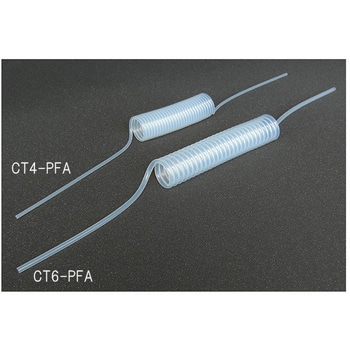 PFAコイルチューブ CTシリーズ アイ・エイ・シー 実験研究用フッ素
