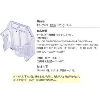 壁面アタッチメント T&D(ティアンドデイ)