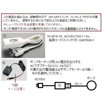 直流モーター式小型液体ポンプ CM-15Wシリーズ E.M.P