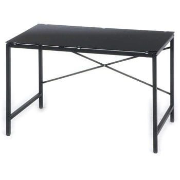 14076 ワークデスク ガラストップ 1台 不二貿易 【通販モノタロウ】