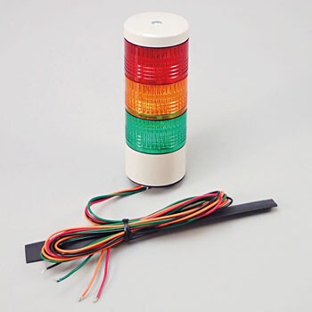 LES-302AW-RYG LED薄型小型積層信号灯 LES-A型(Φ50) 1個 パトライト